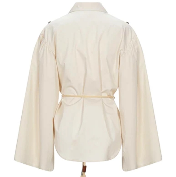 🎶Host Pick🎵Nanushka Peasant Style Mediterranean Blouse - Picture 2 of 14